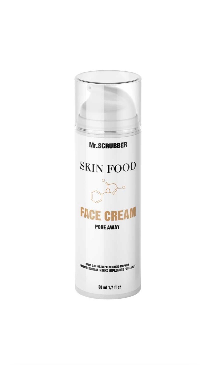Face Cream PoreAway® Mr.SCRUBBER
