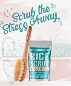 Alternative view of Argan Oil Scrub + Body Brush Set Mr.SCRUBBER