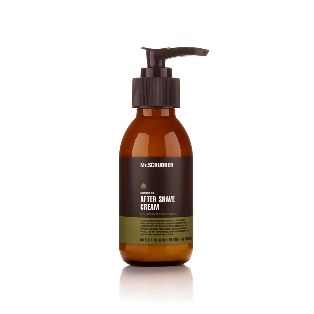 MAN After Shave Cream Mr.SCRUBBER
