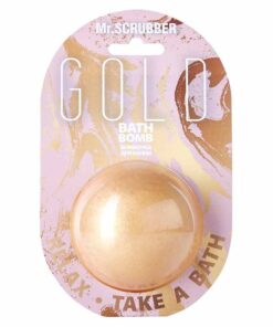 Bath Bomb Gold Mr.SCRUBBER
