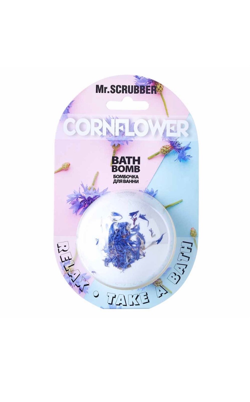 Bath Bomb Cornflower Mr.SCRUBBER