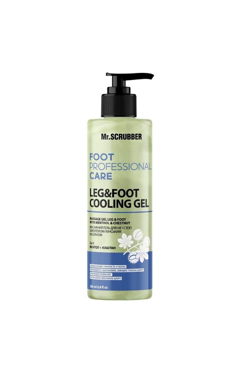 Leg&Foot Cooling Gel Mr.SCRUBBER