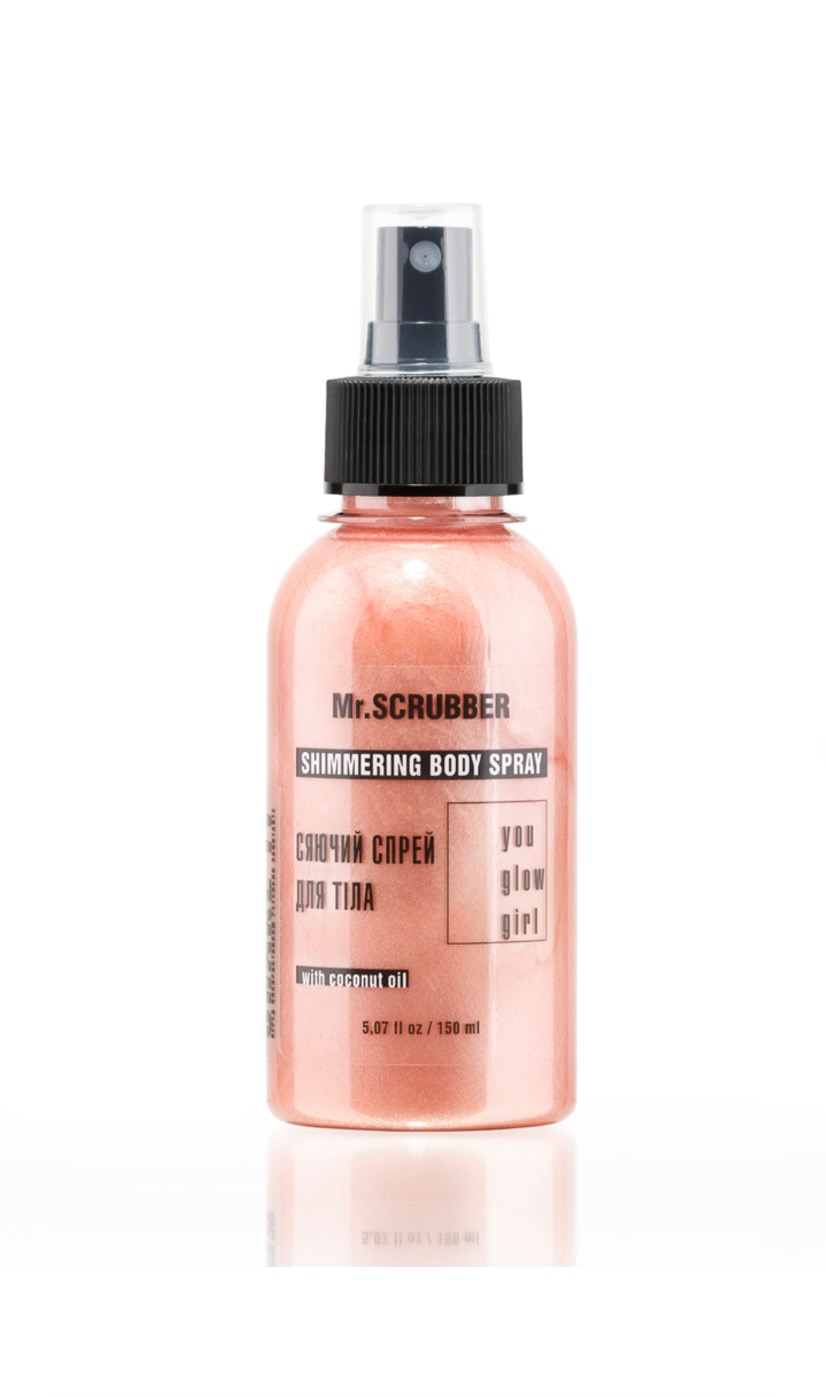 Shimmering Body Spray Mr.SCRUBBER