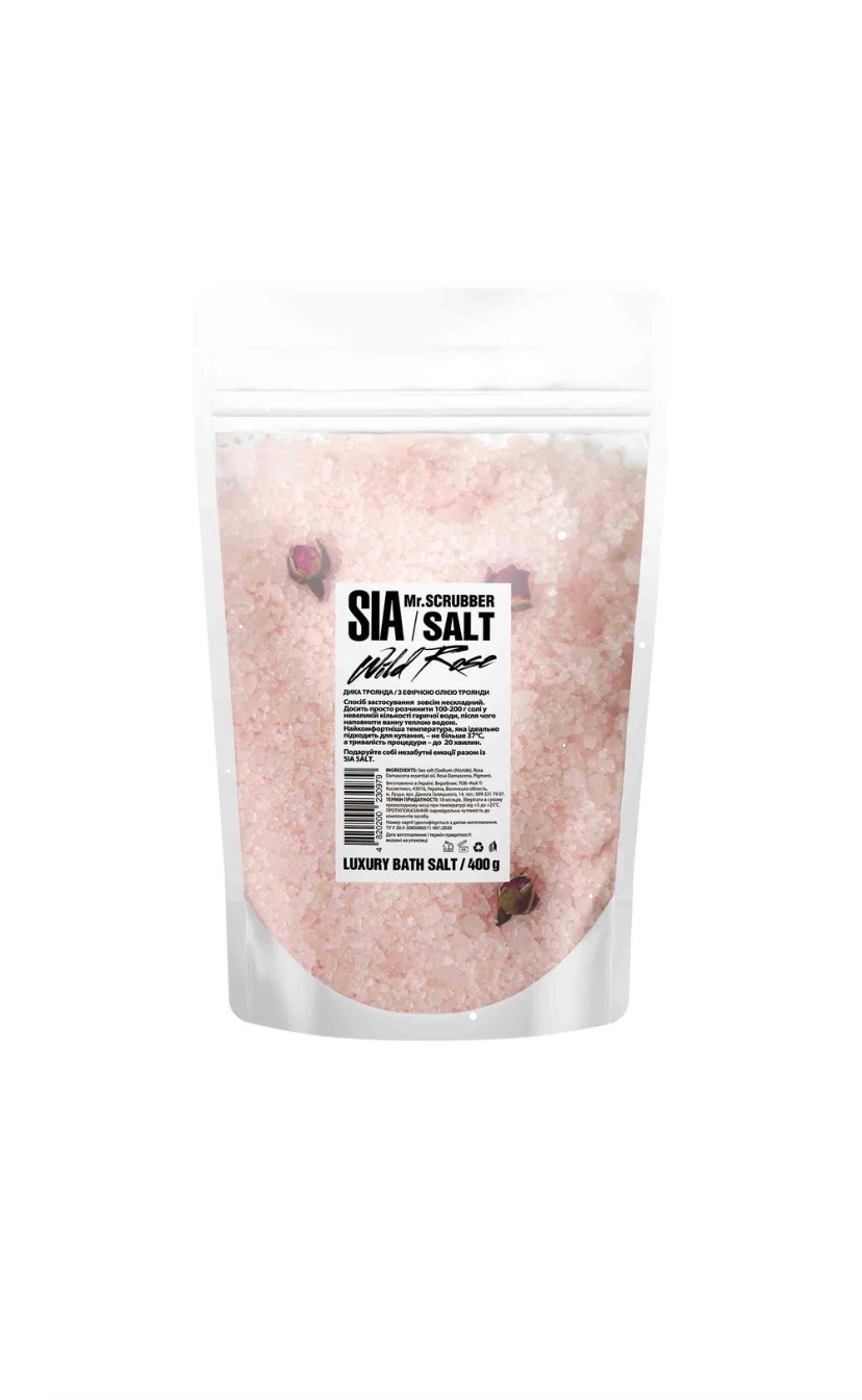 Bath Salt Wild Rose Mr.SCRUBBER