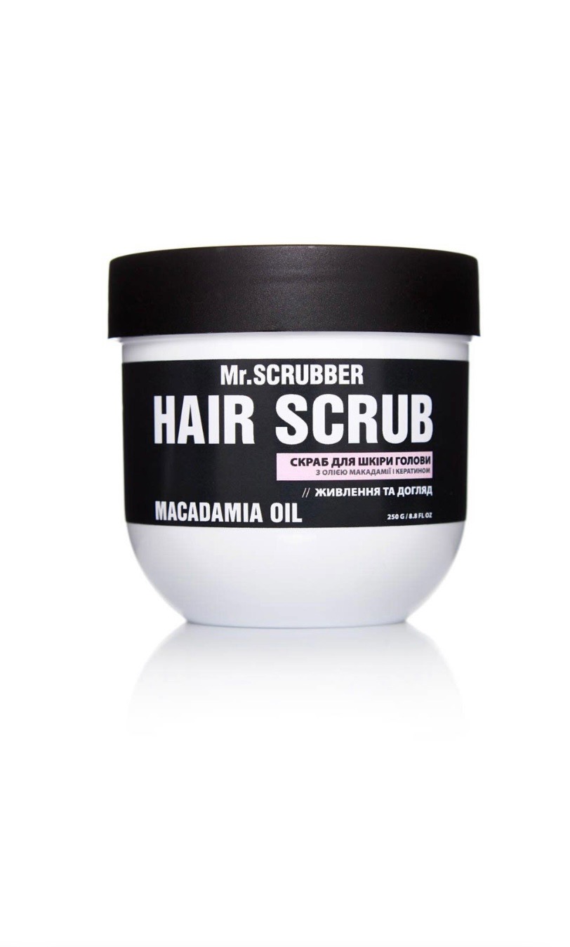Hair Scrub Macadamia Oil Mr.SCRUBBER