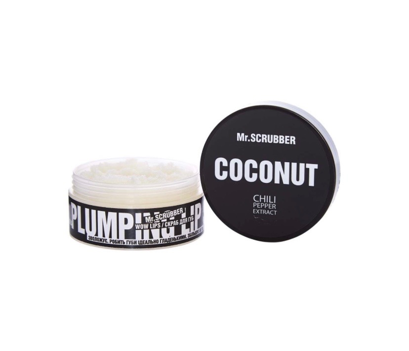 Wow Lips Scrub Coconut Mr.SCRUBBER