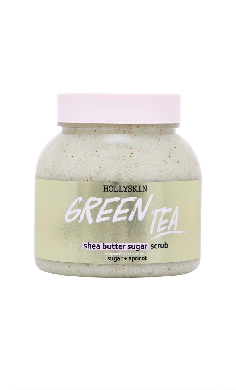 Green Tea Sugar Scrub HOLLYSKIN