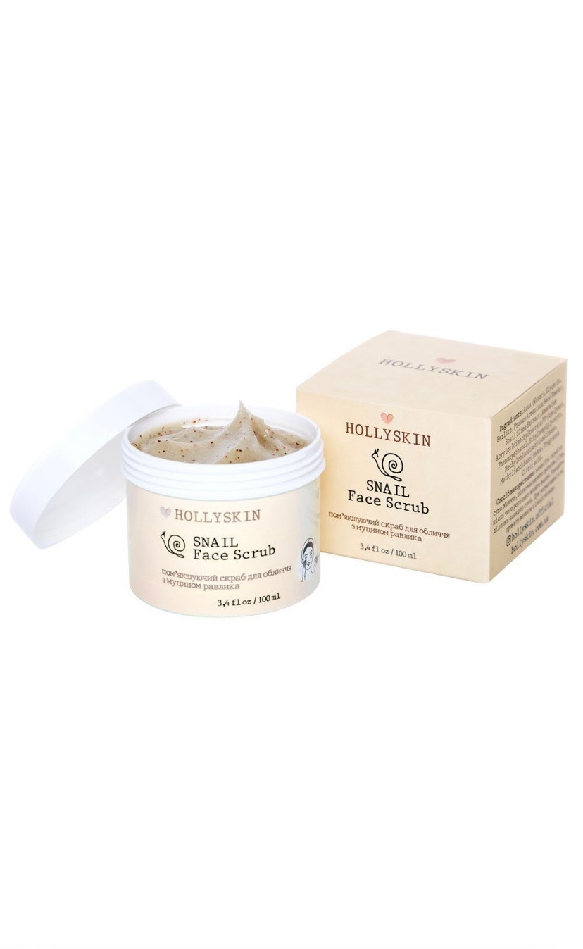 Snail Face Scrub HOLLYSKIN
