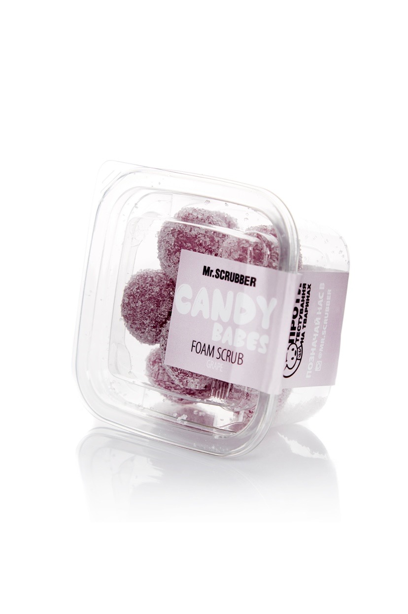Candy Babes Grape Foam Scrub Mr.SCRUBBER — изображение 2