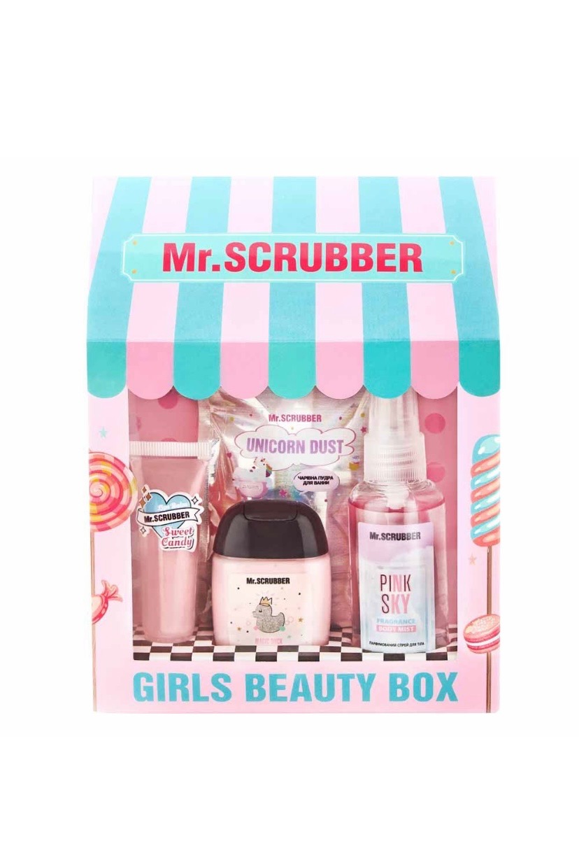 Girls Beauty Box Mr.SCRUBBER
