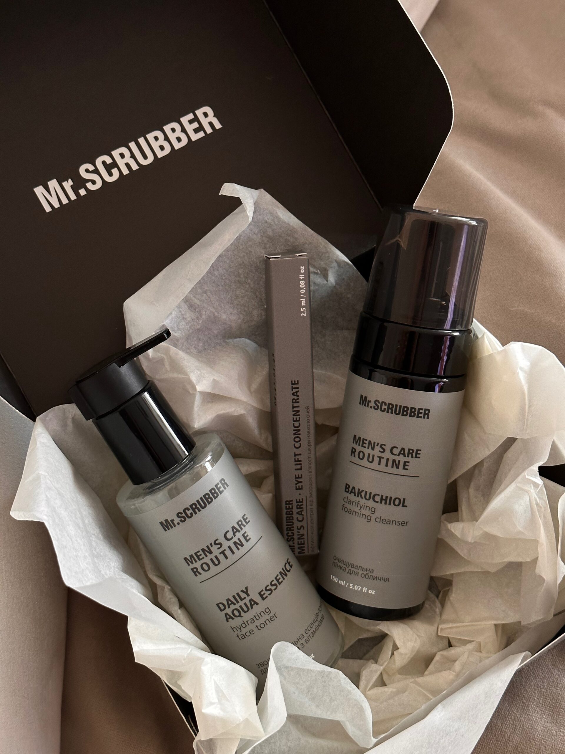 Men’s Daily Care Mini Gift Box Mr.SCRUBBER