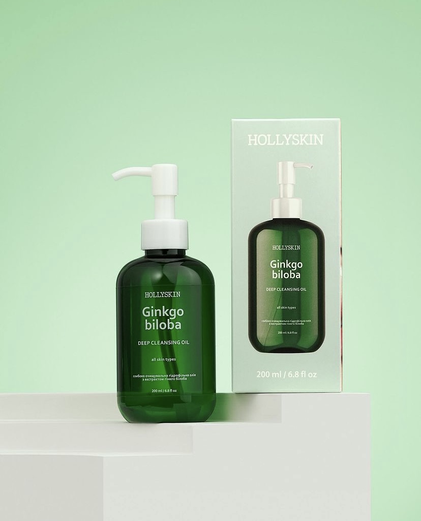 Ginkgo biloba Face Deep Cleansing Oil HOLLYSKIN — изображение 2