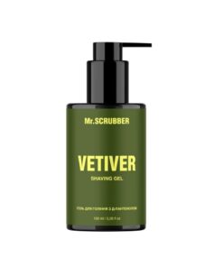 Man Shaving Gel Vetiver Mr.SCRUBBER