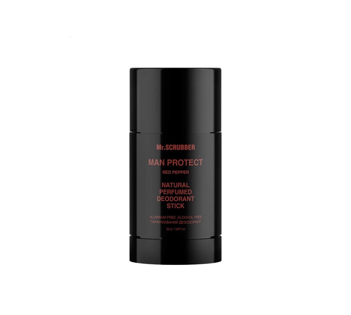 Red Pepper Natural Perfumed Deodorant Stick Mr.SCRUBBER - imagine 2