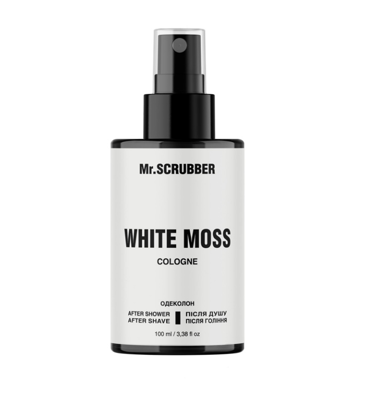 Man After Shave/Shower White Moss Cologne Mr.SCRUBBER