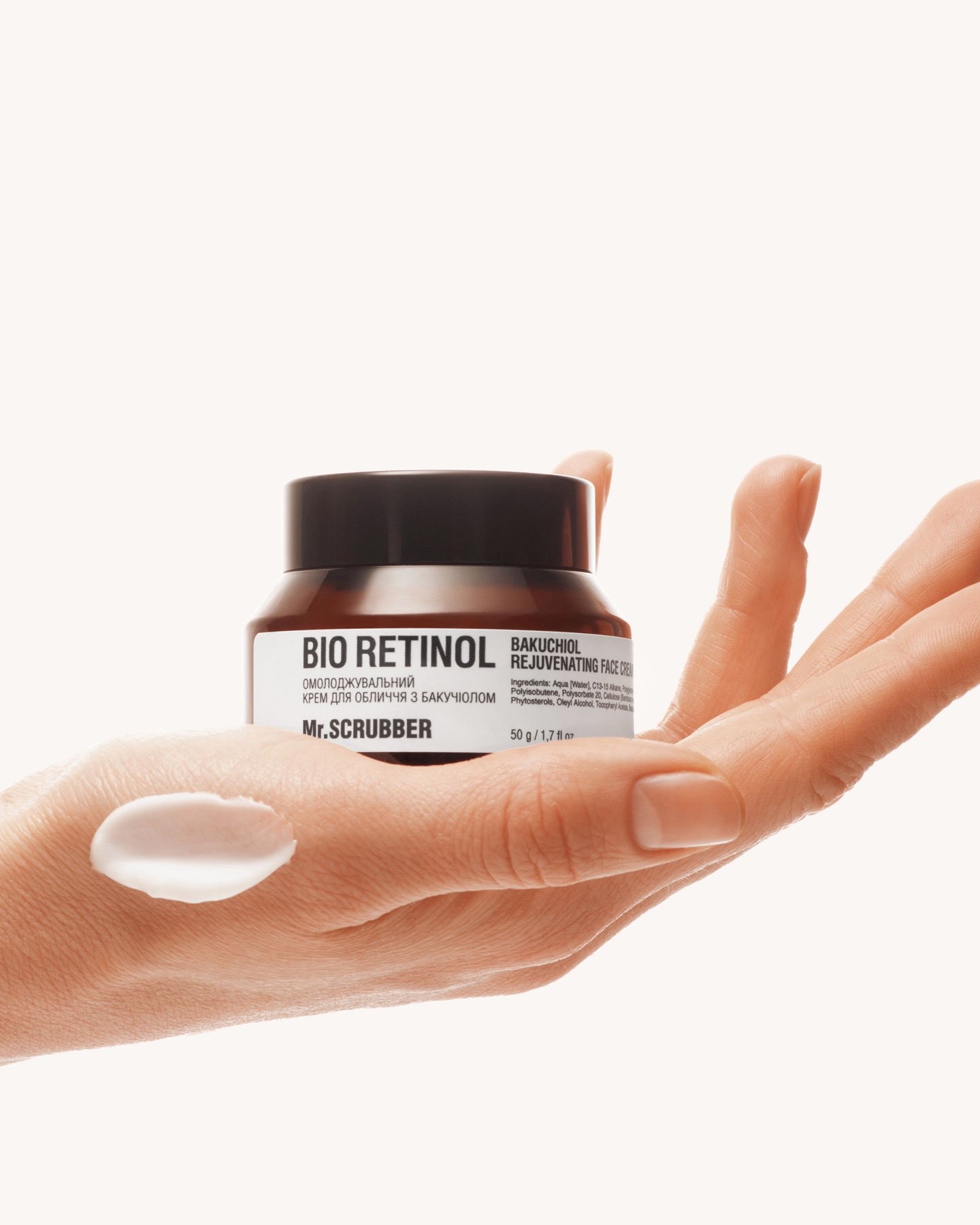Bio Retinol Bakuchiol Rejuvenating Face Cream Mr.SCRUBBER — изображение 2