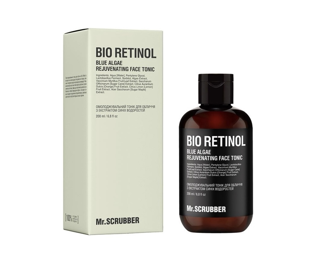 Bio Retinol Blue Algae Rejuvenating Face Tonic Mr.SCRUBBER