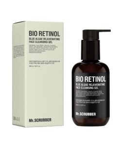 Bio Retinol Blue Algae Rejuvenating Face Cleansing Gel Mr.SCRUBBER