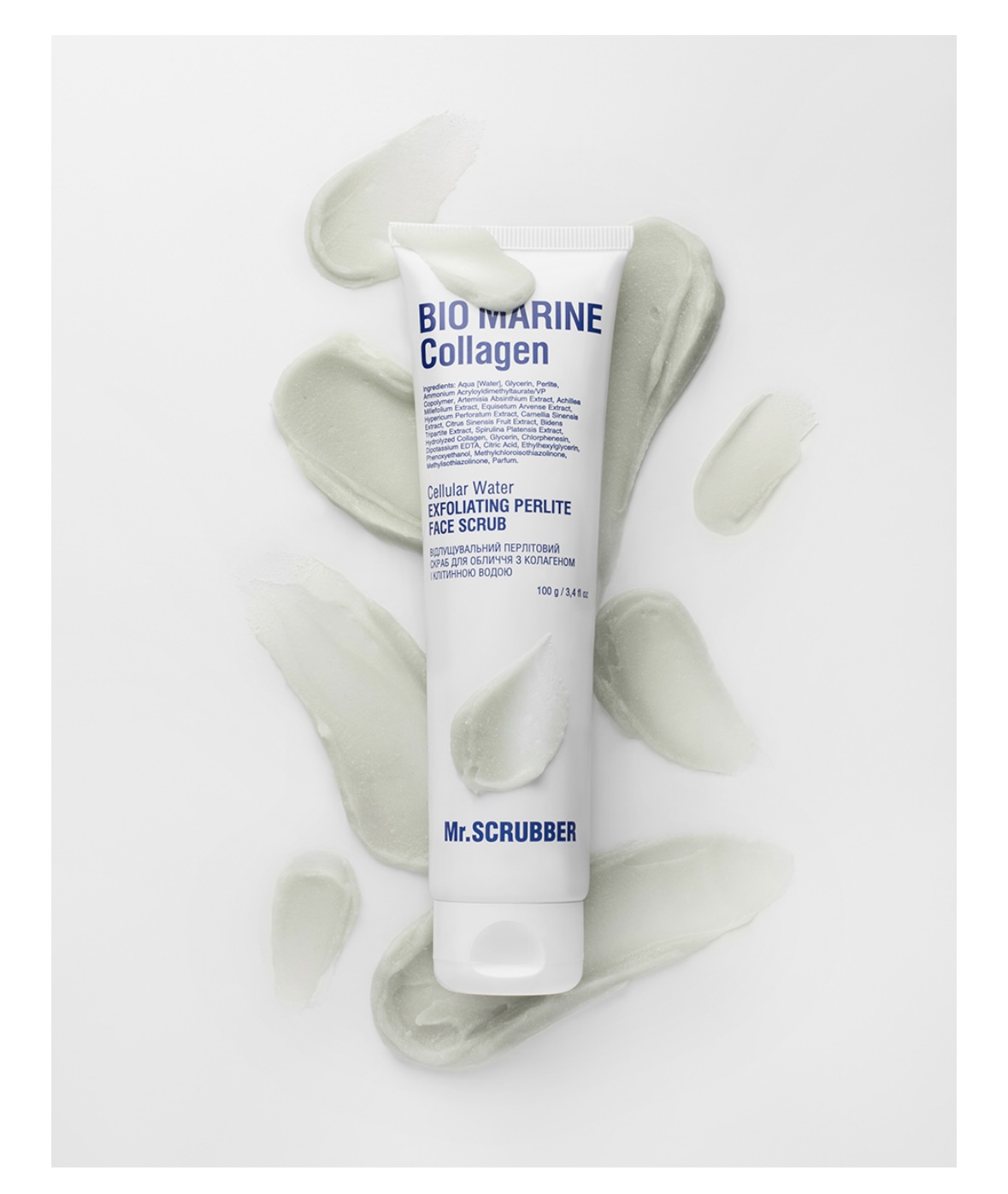 Bio Marine Collagen Exfoliating Perlite Face Scrub Mr.SCRUBBER — изображение 2