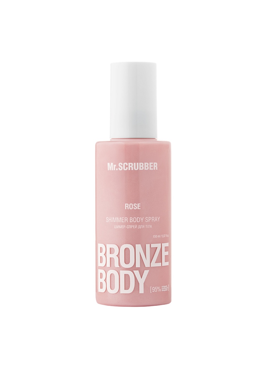 Shimmer Body Spray Rose Bronze Body Mr.SCRUBBER