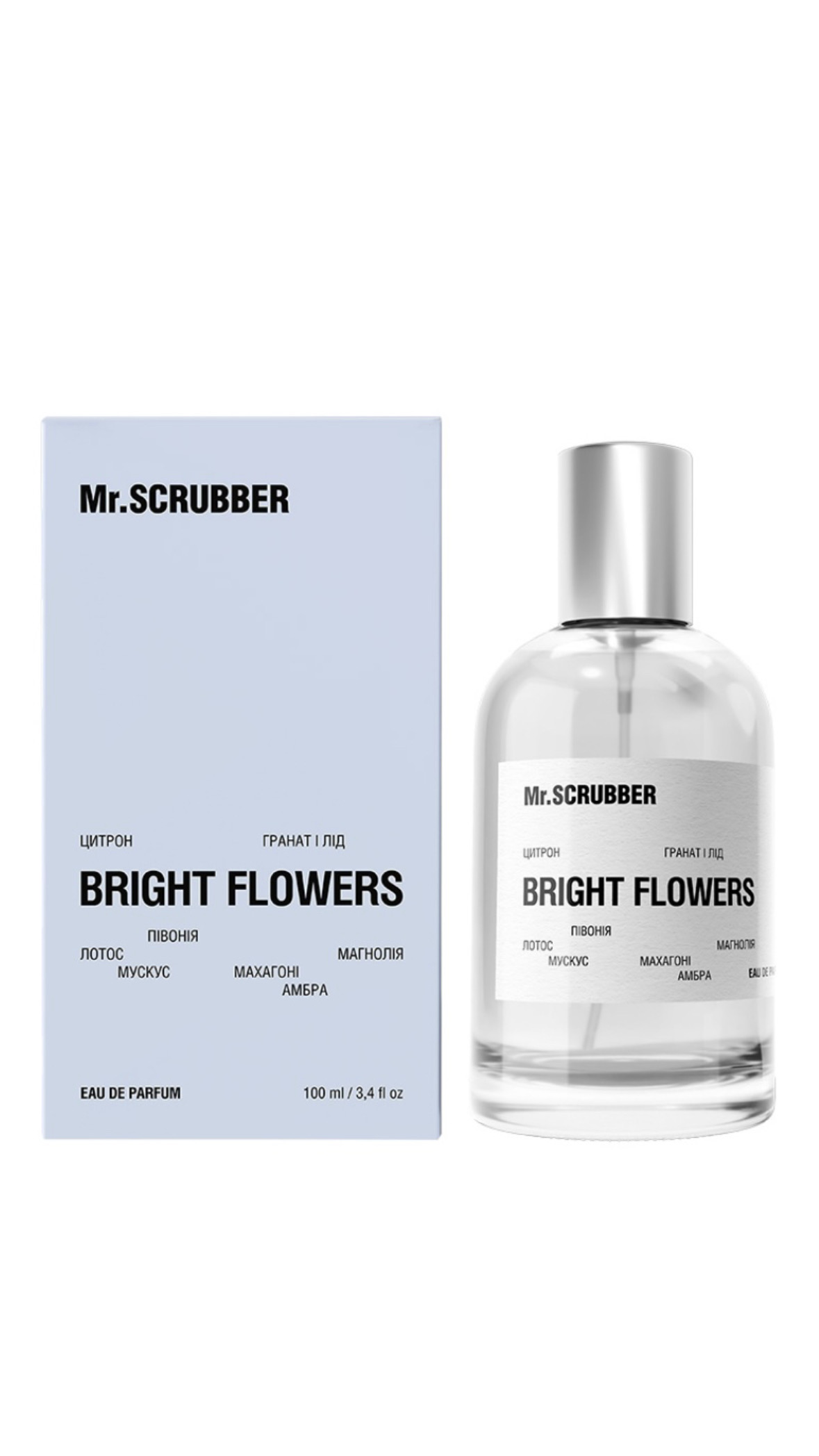 Bright Flowers Eau de Parfum 100 ml Mr.SCRUBBER