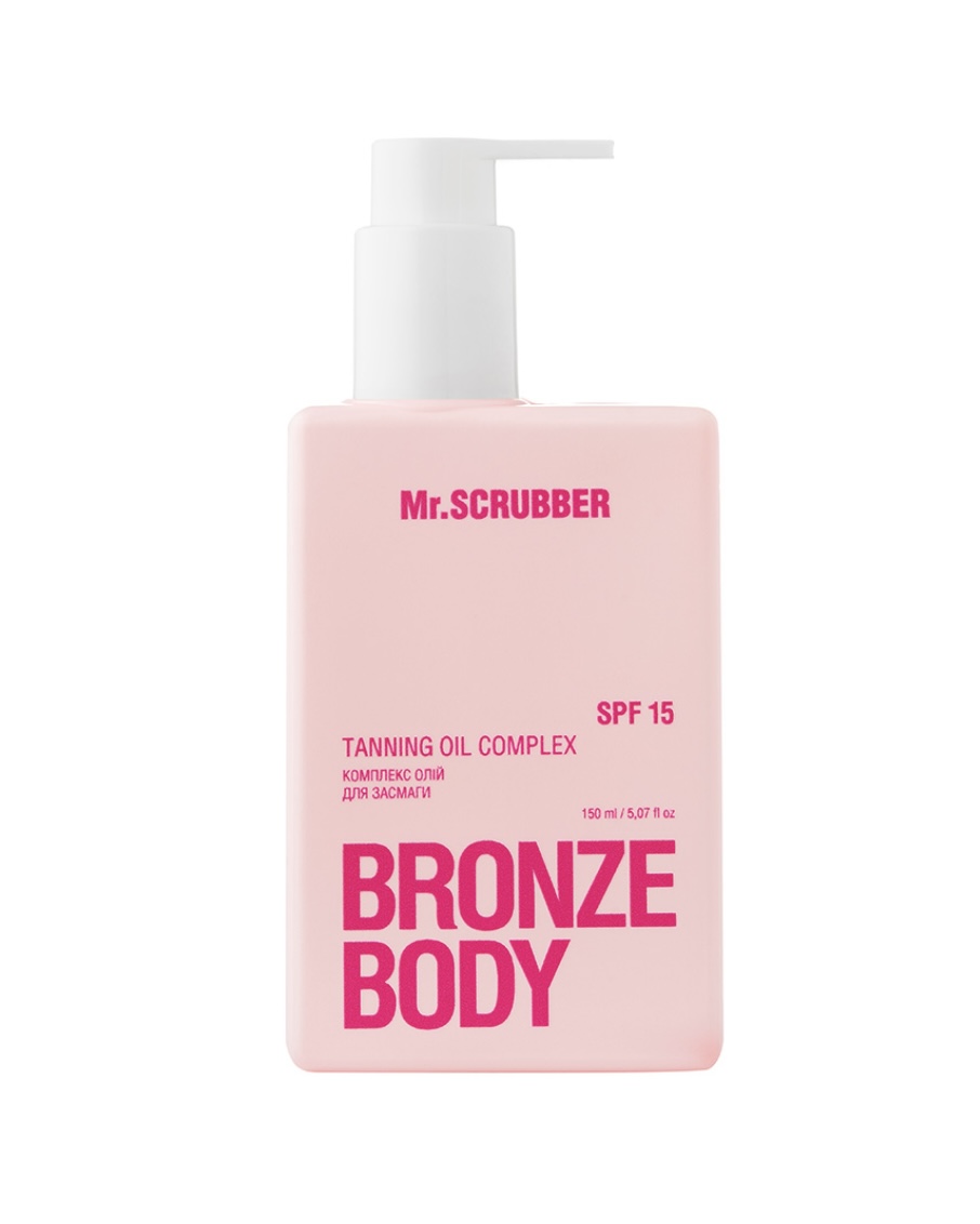 Tanning Oil Complex SPF 15 Bronze Body Mr.SCRUBBER