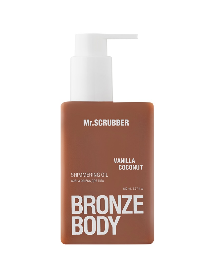 Shimmering Oil Vanilla Coconut Bronze Body Mr.SCRUBBER