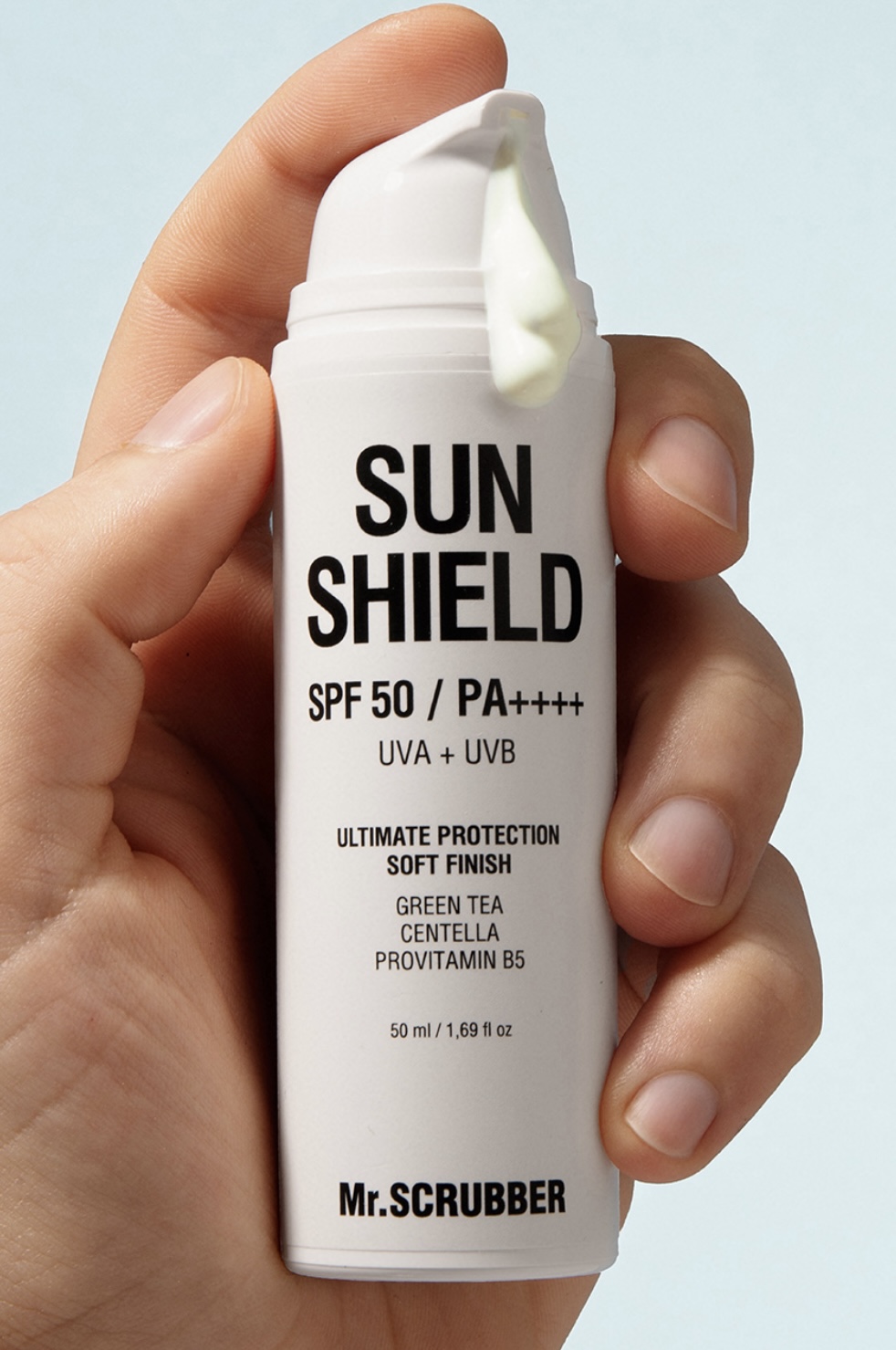 Sun Shield Face Cream SPF 50 / UVA + UVB Ultimate Protection / Soft Finish Mr.SCRUBBER — изображение 2