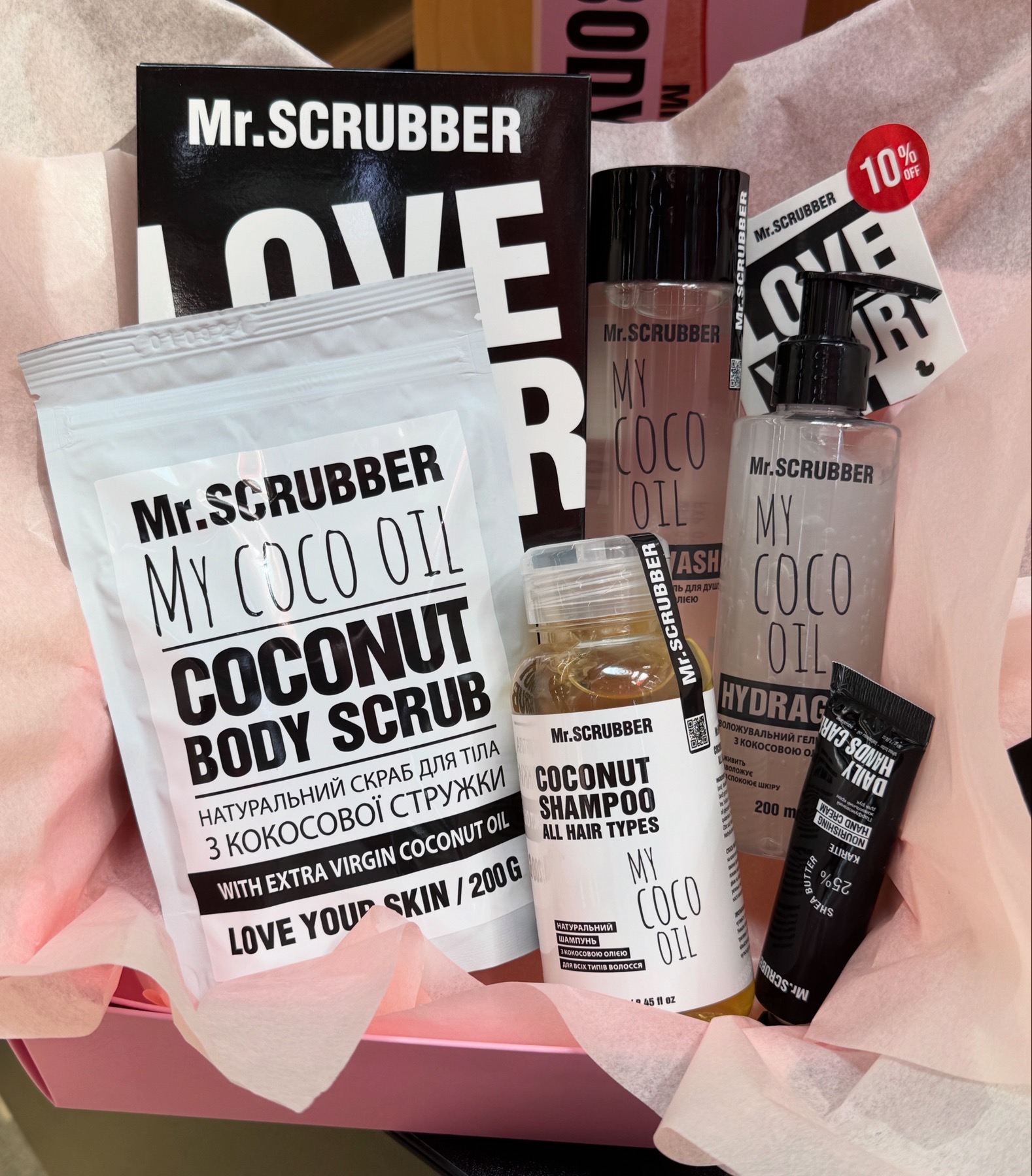 Coconut Heaven Grand Gift Box Mr.SCRUBBER