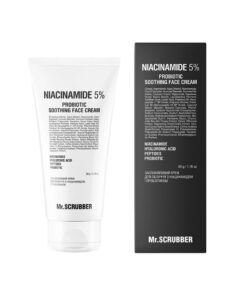 Niacinamide 5% Probiotic Soothing Face Cream Mr.SCRUBBER