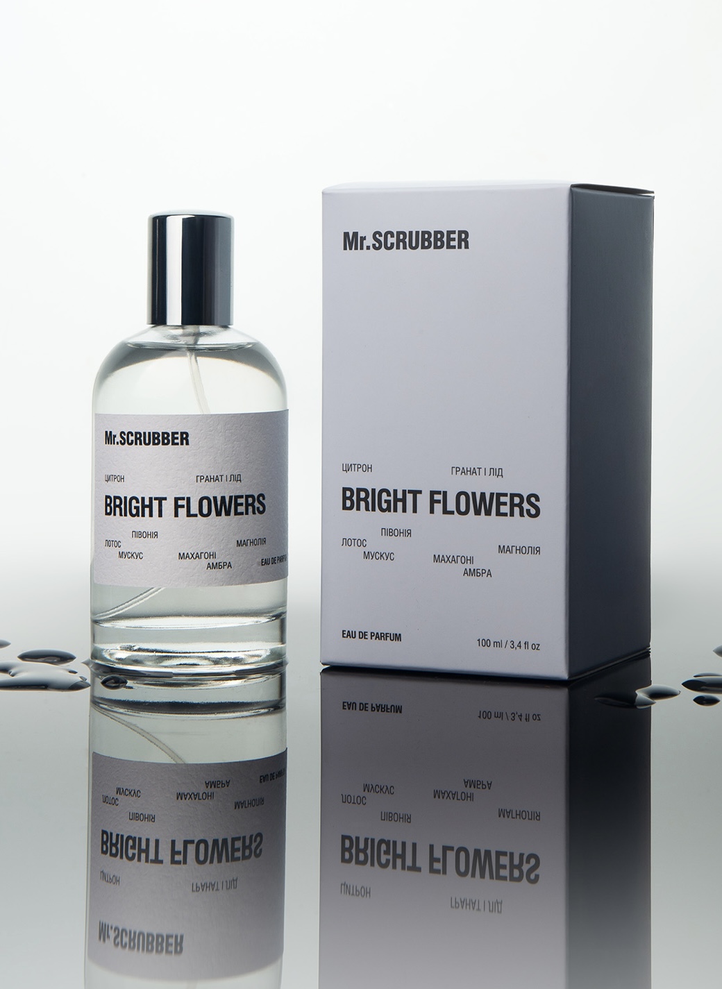 Bright Flowers Eau de Parfum 100 ml Mr.SCRUBBER - imagine 2