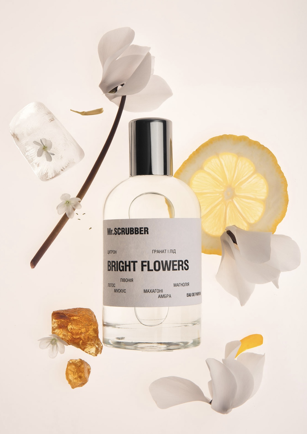 Bright Flowers Eau de Parfum 100 ml Mr.SCRUBBER - imagine 3