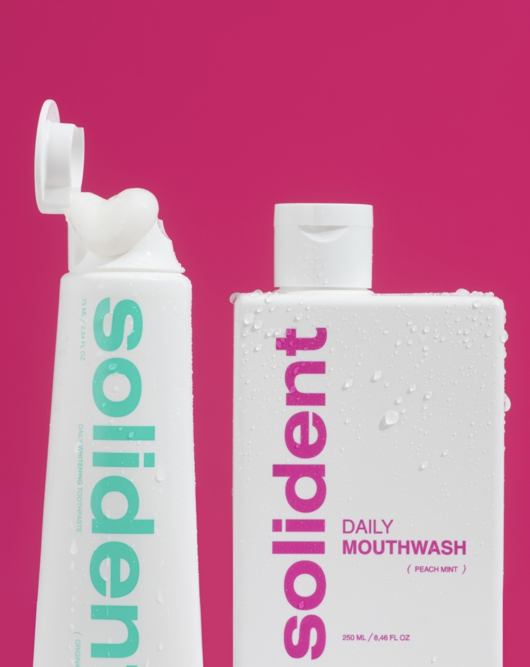 SOLIDENT Moutwash Peach Mint by Mr.SCRUBBER - imagine 2