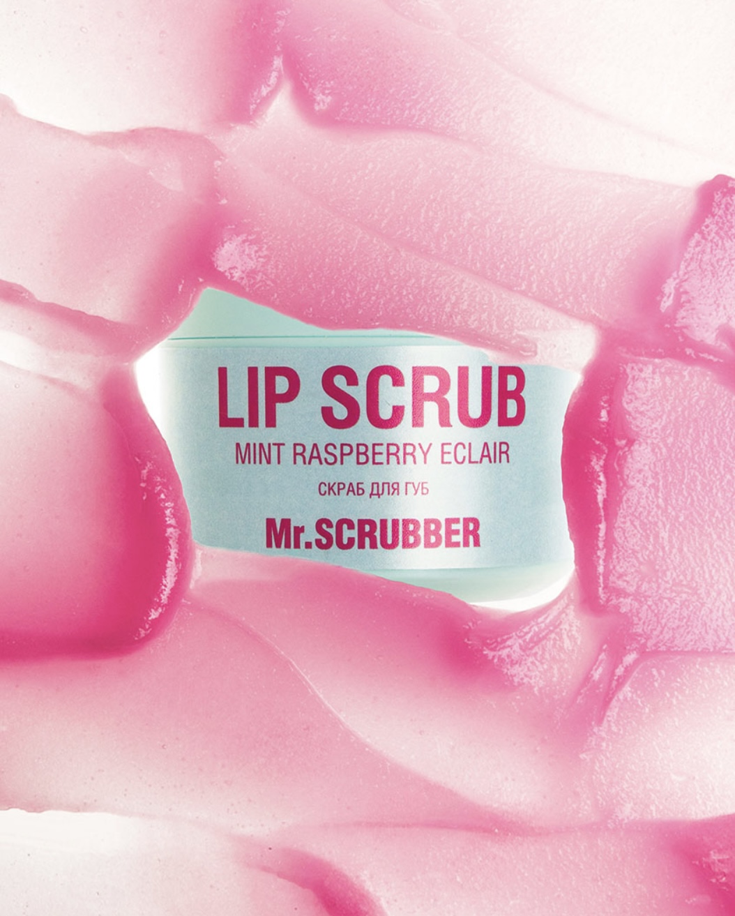 Lip Scrub Mint Raspberry Eclair Mr.SCRUBBER — изображение 3
