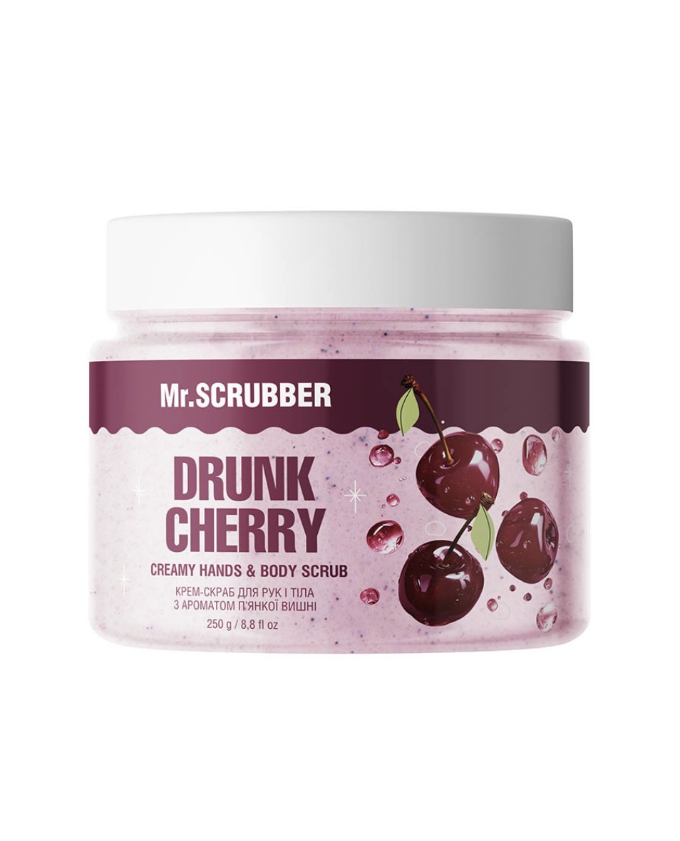 Drunk Cherry Creamy Hands&Body Scrub Mr.SCRUBBER