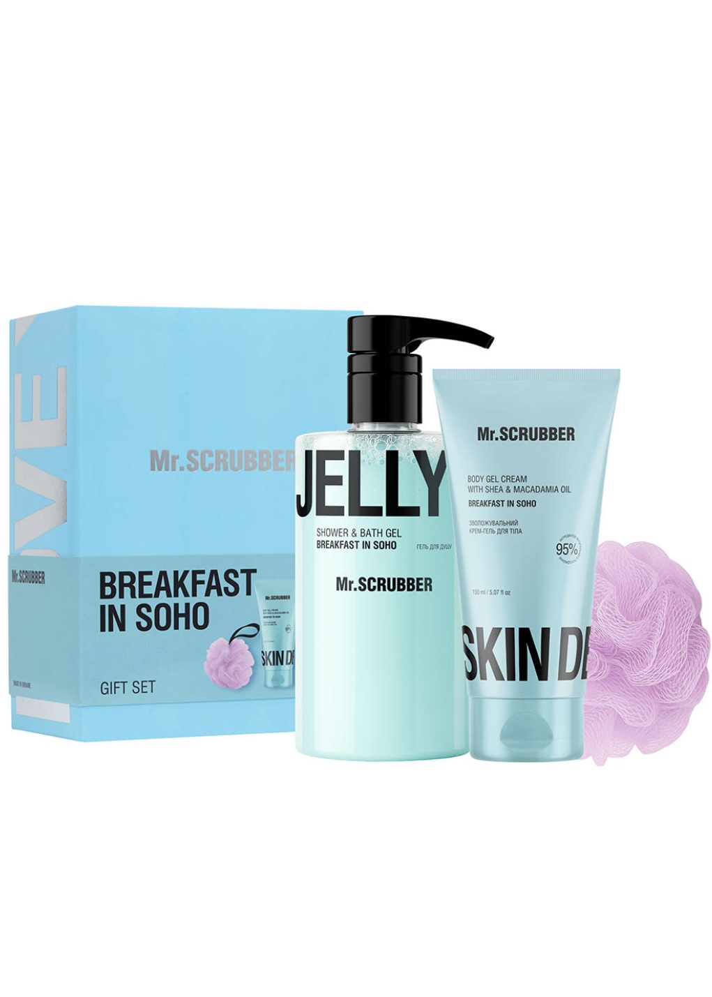 Breakfast in Soho Mini Gift Set Mr.SCRUBBER