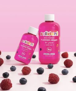 Alternative view of SOLIDENT Junior Moutwash Fluoride 240 ppm 6+ years Berry Mix 250 ml