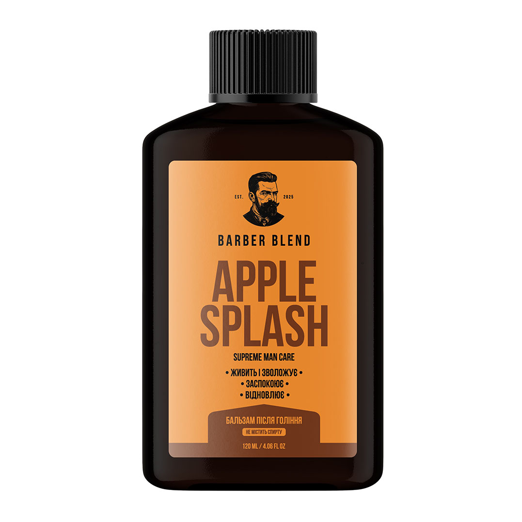 BARBER BLEND Apple Splash moisturizing after shave balm