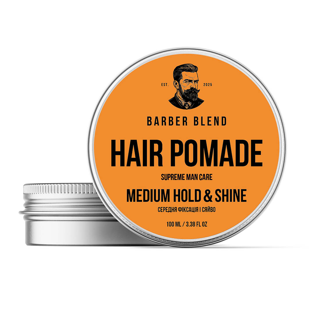 BARBER BLEND Hair Pomade Medium Hold&Shine