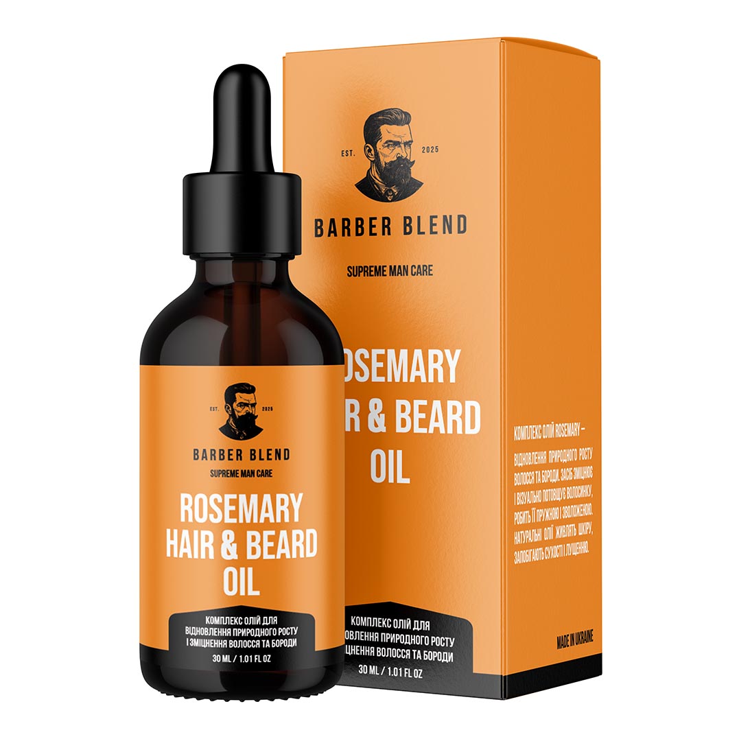 BARBER BLEND Rosemary hair&beard oil