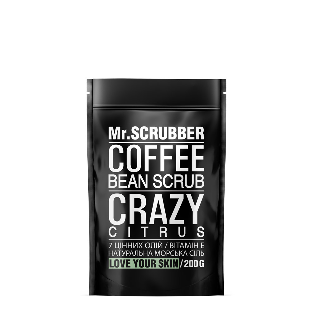 Crazy Citrus Coffee Body Scrub Mr.SCRUBBER 200g