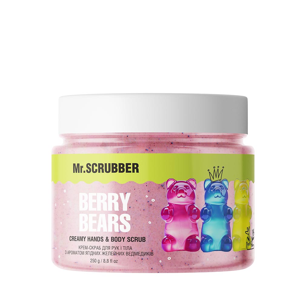 Berry Bears Creamy Hands&Body Scrub Mr.SCRUBBER