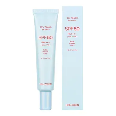 Mattifying sunscreen for the face Dry Touch. SPF 50 HOLLYSKIN
