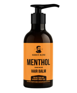 BARBER BLEND Menthol Hair Balm for oily skin and dandruff prone hair