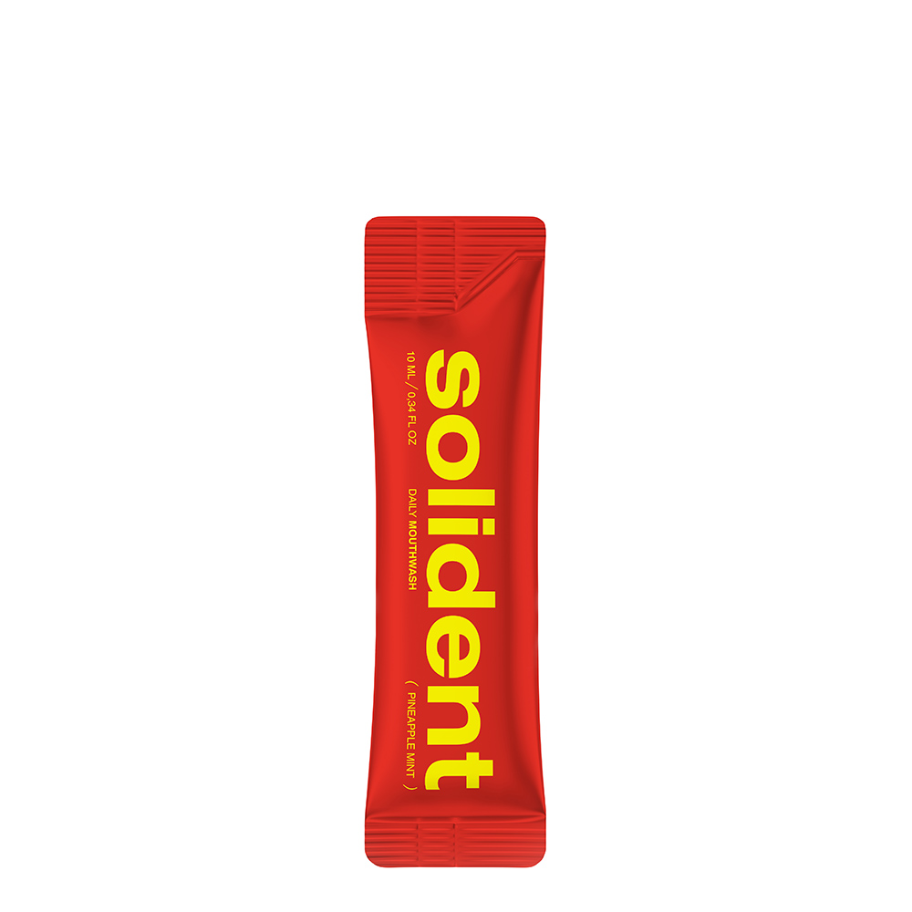 SOLIDENT Daily Mouthwash Pineapple Mint 10 ml