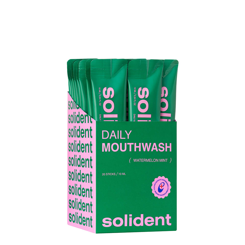 SOLIDENT Daily Mouthwash Watermelon Mint 20 sticks