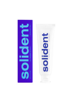 SOLIDENT Daily Whitening toothpaste Blackcurrant mint, 90g