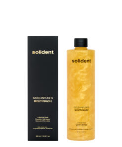 SOLIDENT Mouthwash Gold Infused 400 ml
