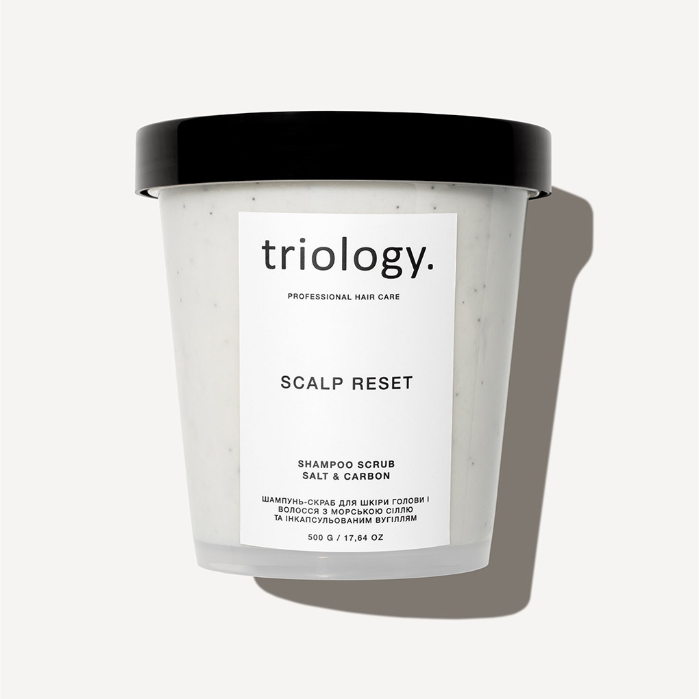 TRIOLOGY Scrub shampoo or scalp and hair