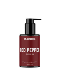 Shaving gel with d-panthenol Red Pepper Mr.SCRUBBER